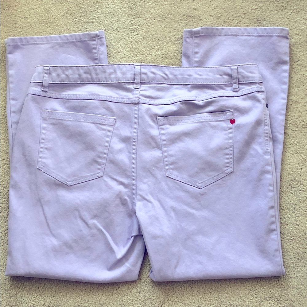 Denim 24/7 purple jeans. Sz 18WP